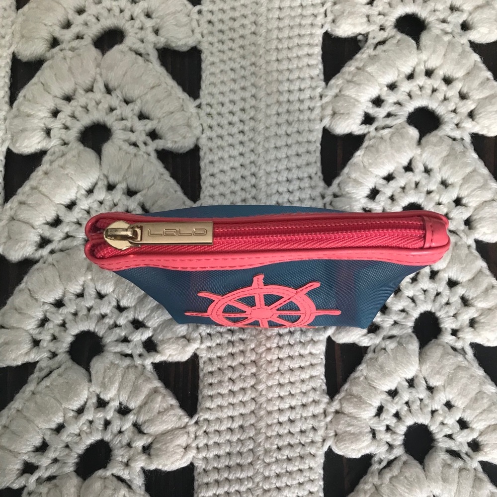 OLOL Nautical Theme Ships Wheel Coin Purse - Picture 11 of 11